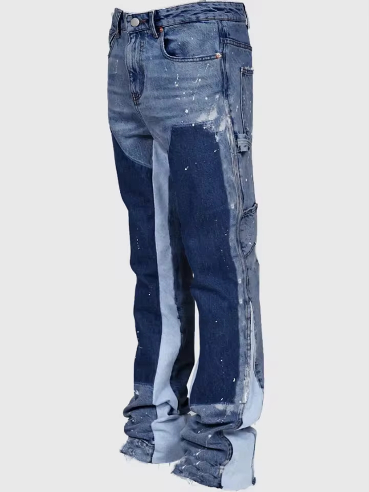 Men'S Fashion Jeans And Boots - Erkek Modası Kot İş Pantolonları, Avrupa