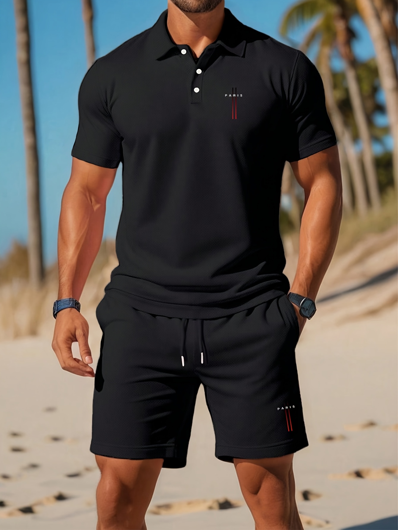 Men'S Fashion Polo Shirt - 2026 Yaz Erkek Polo Tişört Seti
