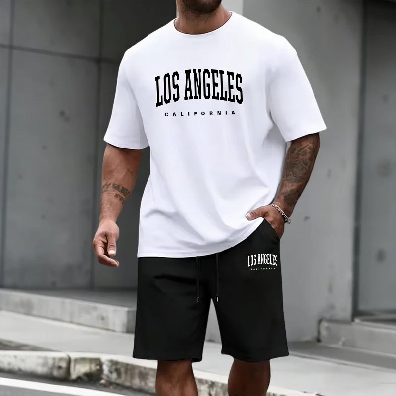 Mens Fashion Ideas - Erkek Eşofman Takımı Kısa Kollu Üst