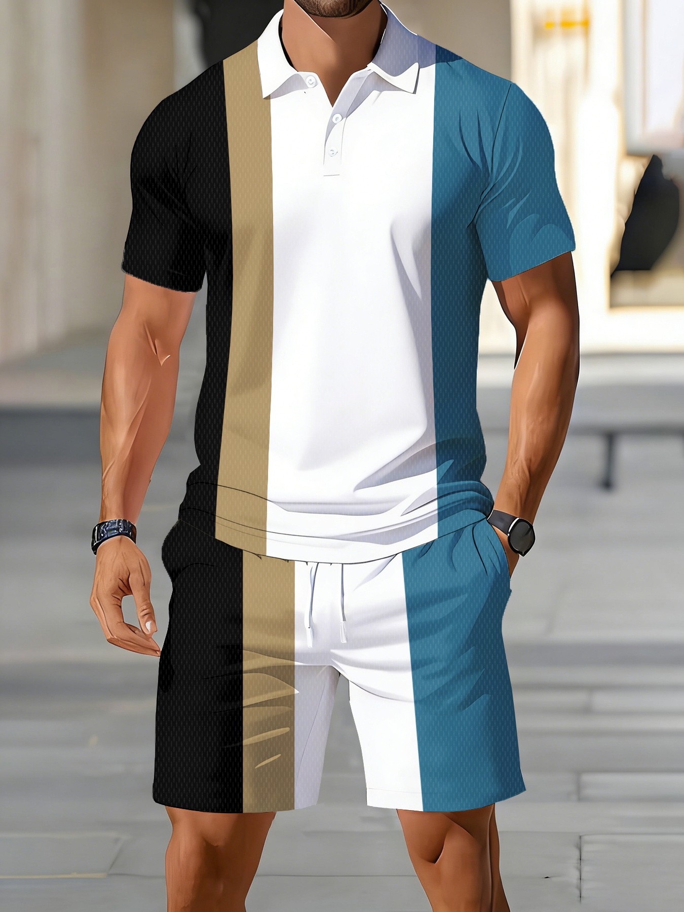 Men'S Fashion Polo Shirt - 2026 Yaz Yeni Erkek Polo Tişört