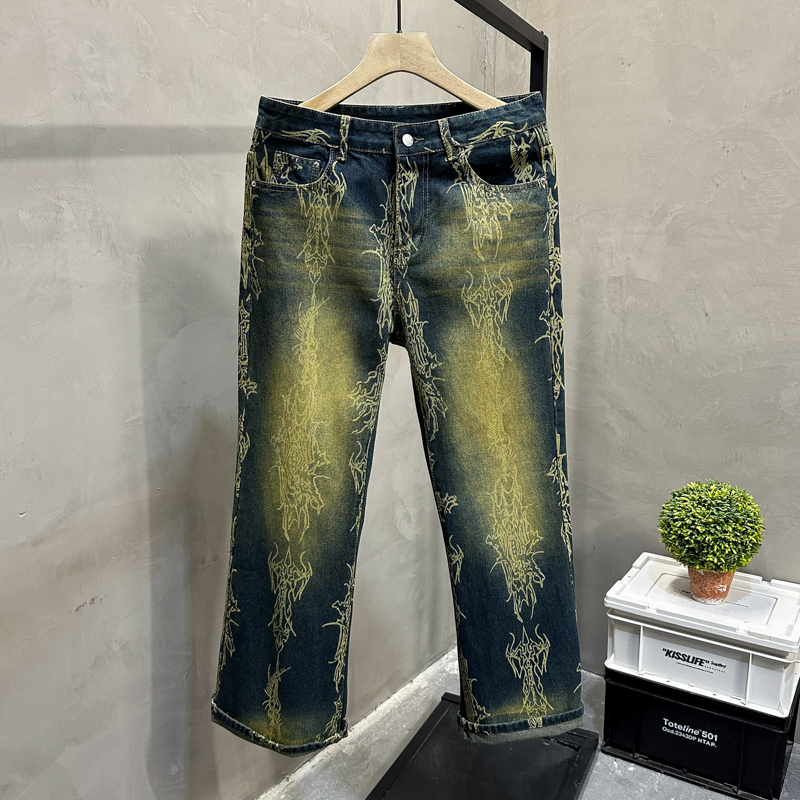 Mens Fashion In The 2000S - 2000'ler Harajuku Pantolon Modası Yırtık Yıkanmış