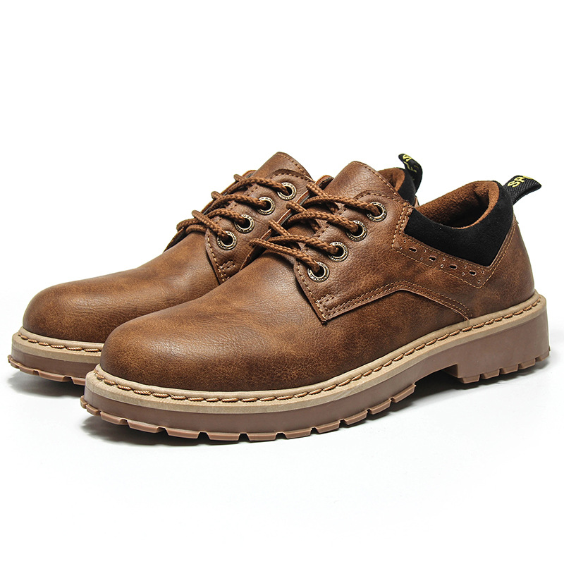Mens Fashion Zapatos - Moda Retro Deri erkek ayakkabıları Yeni