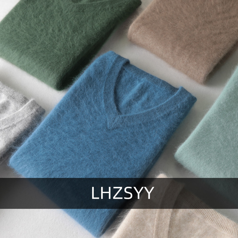 Knitted Cardigan Men - LHZSYY erkek 100% Vizon Kaşmir Büyük