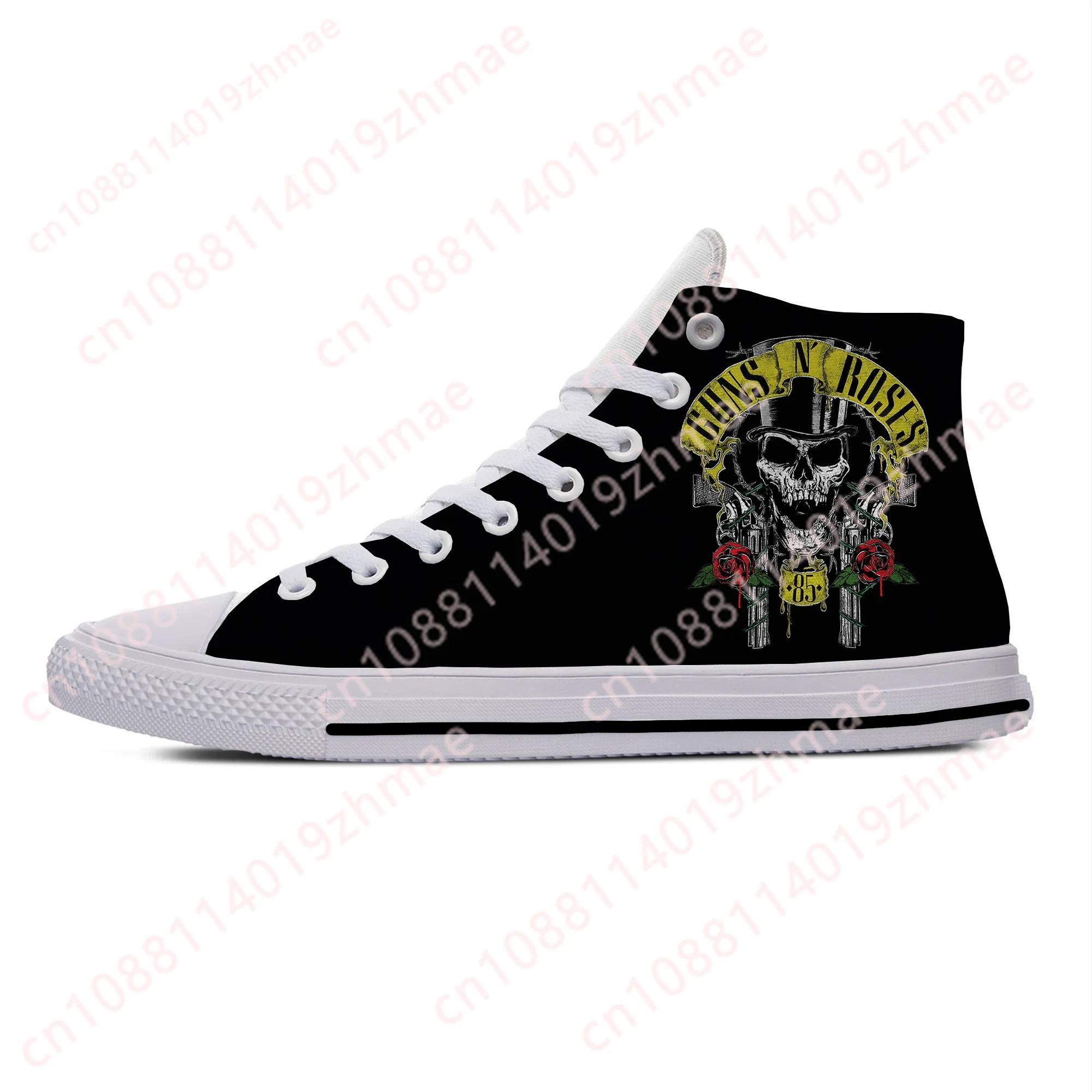 Mens Fashion Trainers - Sıcak 3D Guns N' Roses Heavy