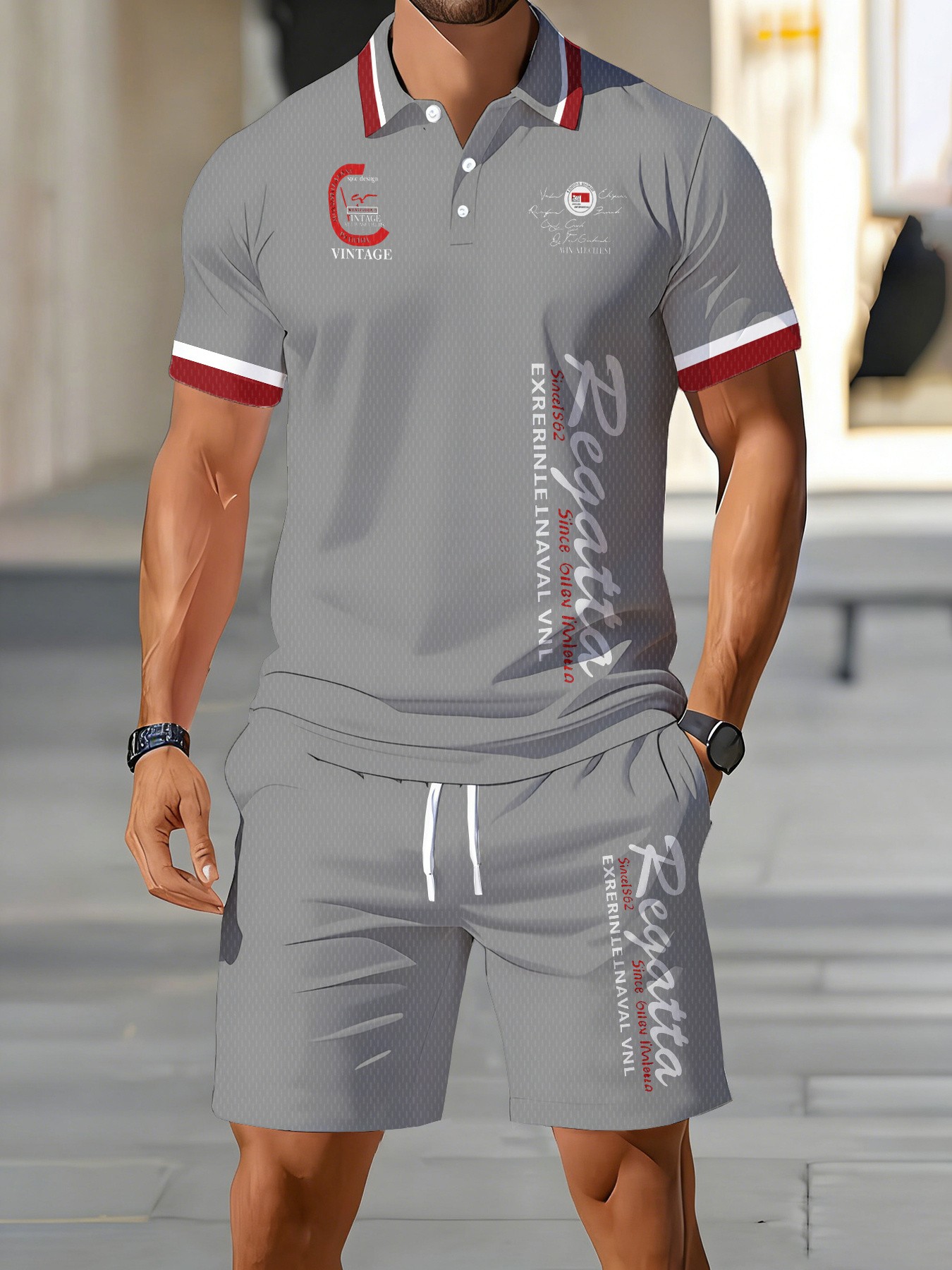 Men'S Fashion Polo Shirt - 2026 Yaz Yeni Erkek Polo Tişört