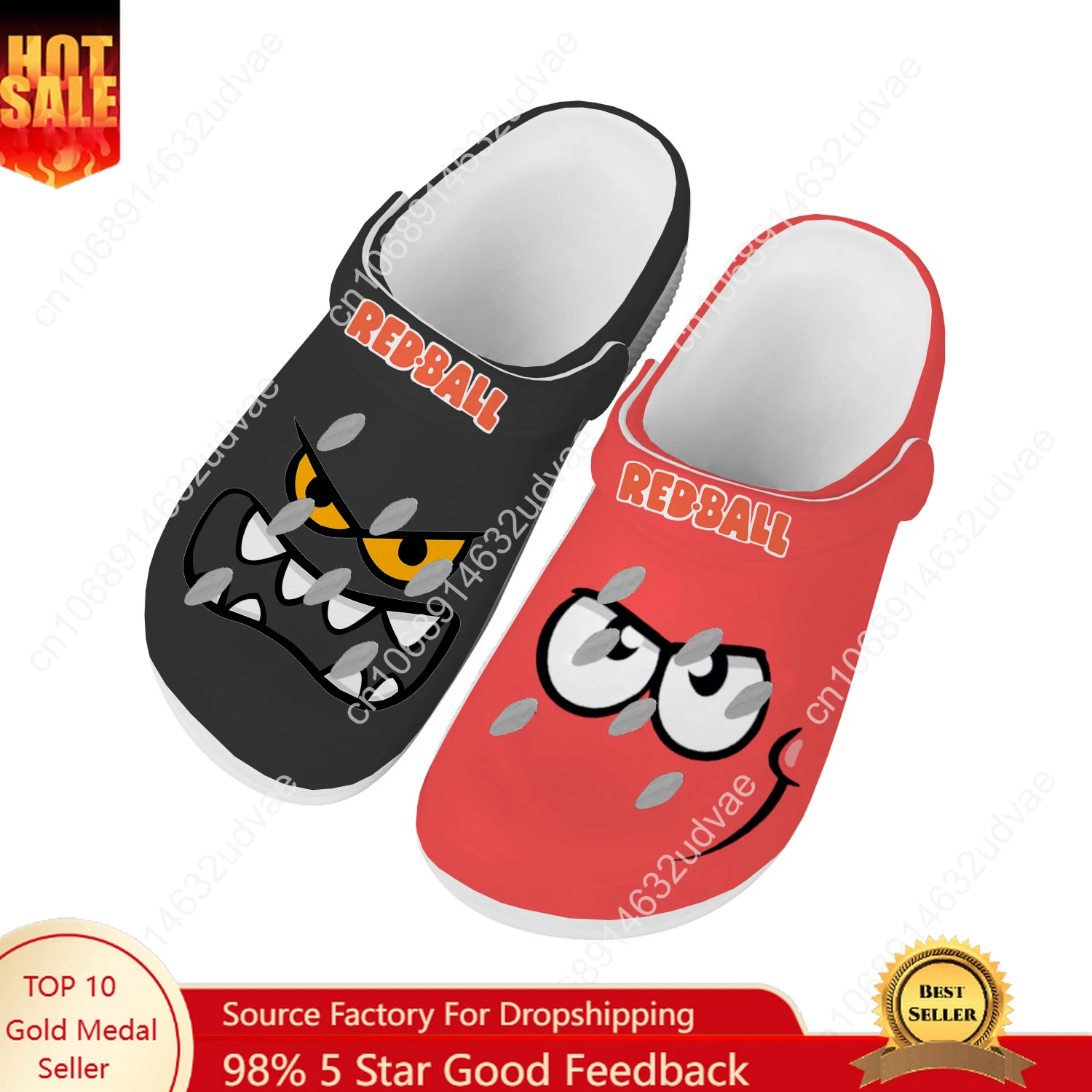 Mens Fashion Sandals - Kırmızı Top Su Ayakkabıları Erkek Kadın