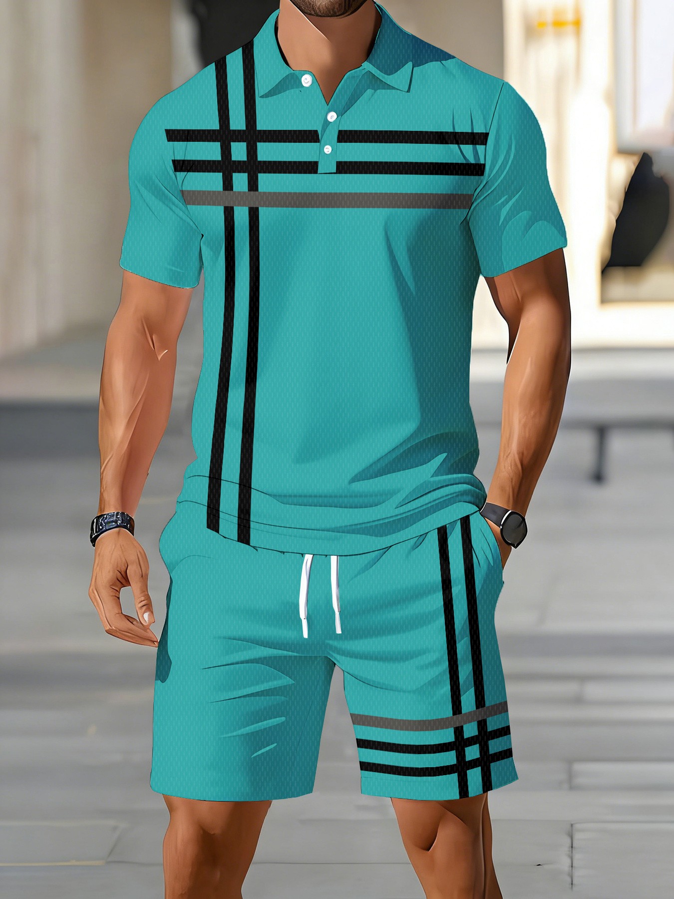 Men'S Fashion Polo Shirt - 2026 Yaz Amerikan Erkek Polo Gömlek