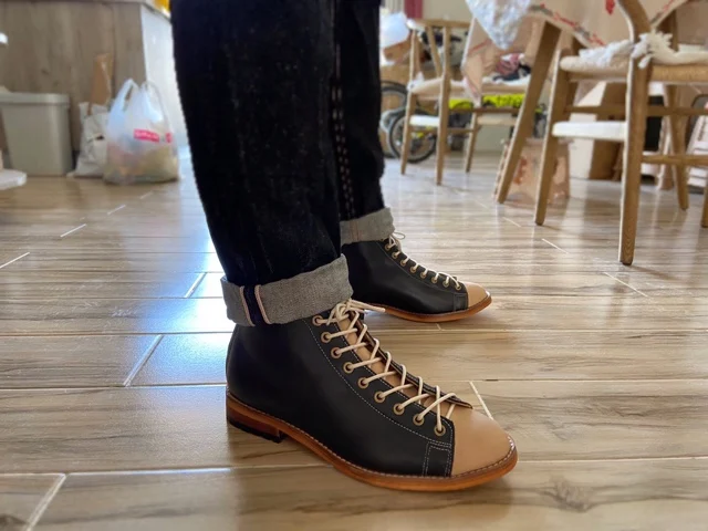 Men Fashion Vintage - Yüksek Alet Botları Erkek Goodyear-Welted Vintage