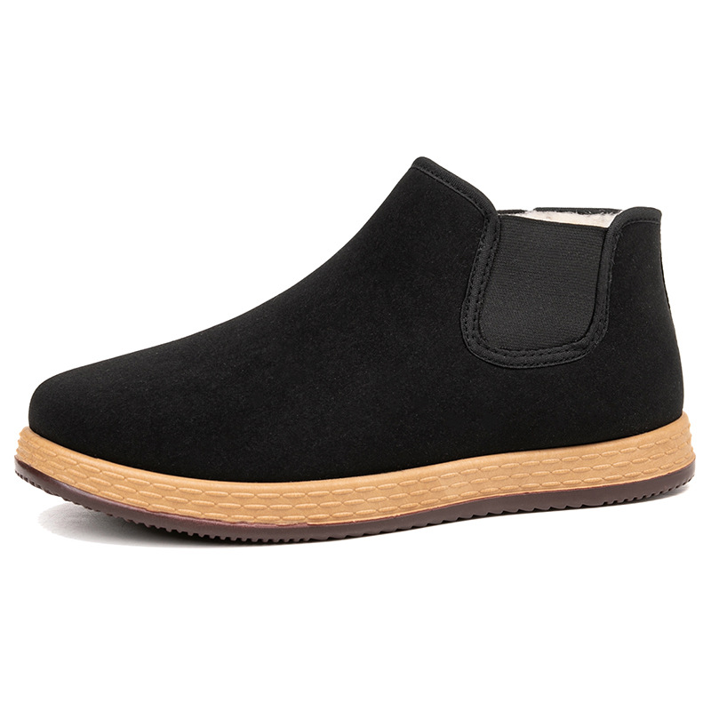 Men Fashion Vintage - Erkek Pamuklu Ayakkabılar Erkek Kış Yeni