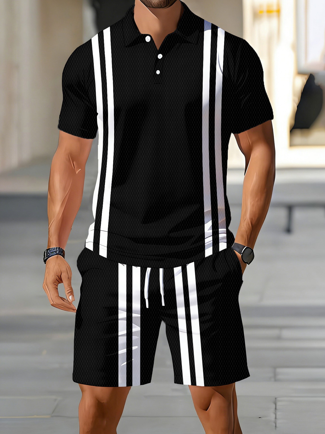 Men'S Fashion Polo Shirt - 2026 Yaz Yeni Tasarım Amerikan Erkek