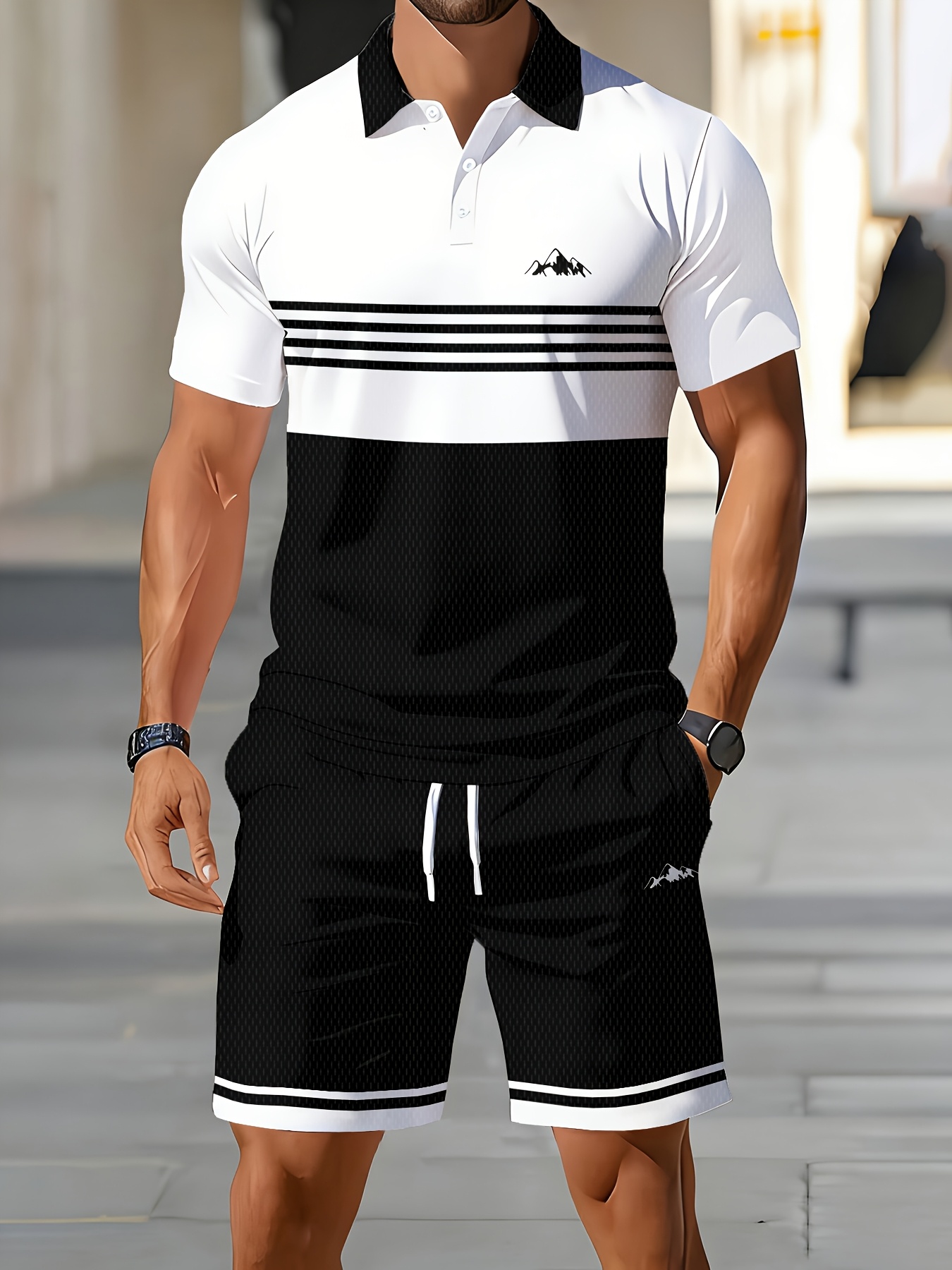 Men'S Fashion Polo Shirt - 2026 Yaz Erkek Polo Gömlek Seti