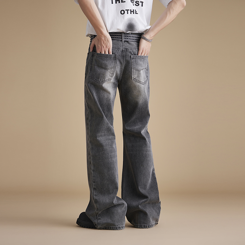 Erkekler Kore Sokak Giyim Vint - Men'S Fashion Jeans And Boots incelemesi ve fiyatı