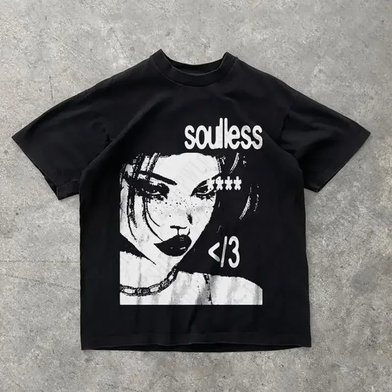 Punk Estetik Grafik Baskı Pamu - Mens Fashion In The 2000S incelemesi ve fiyatı