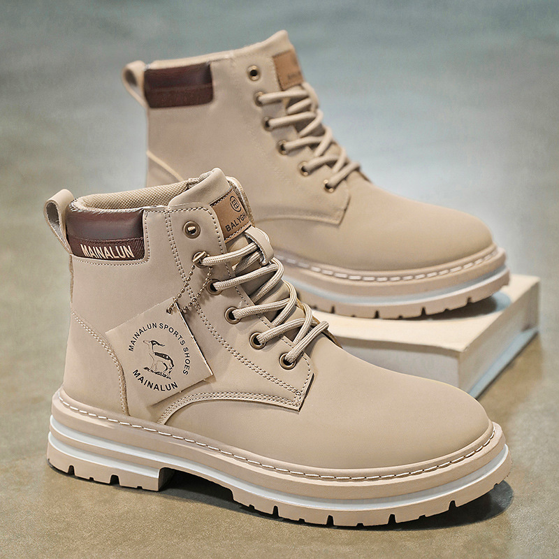 Klasik Erkek Yüksek Bilekli Bo - Mens Fashion Trainers incelemesi ve fiyatı