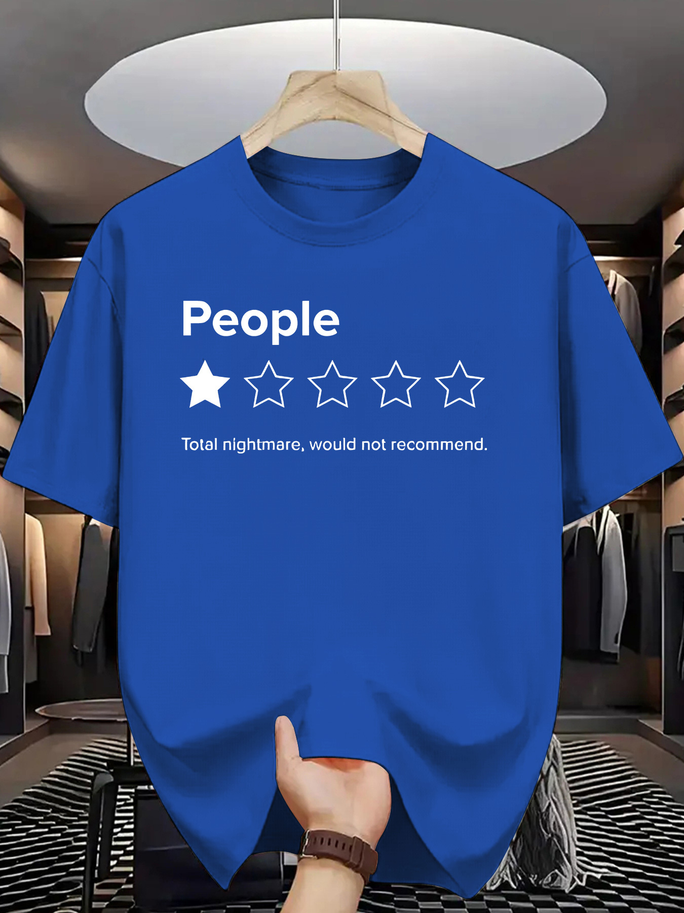 People 1 Star Review Baskılı G - Men'S Fashion Reviews incelemesi ve fiyatı