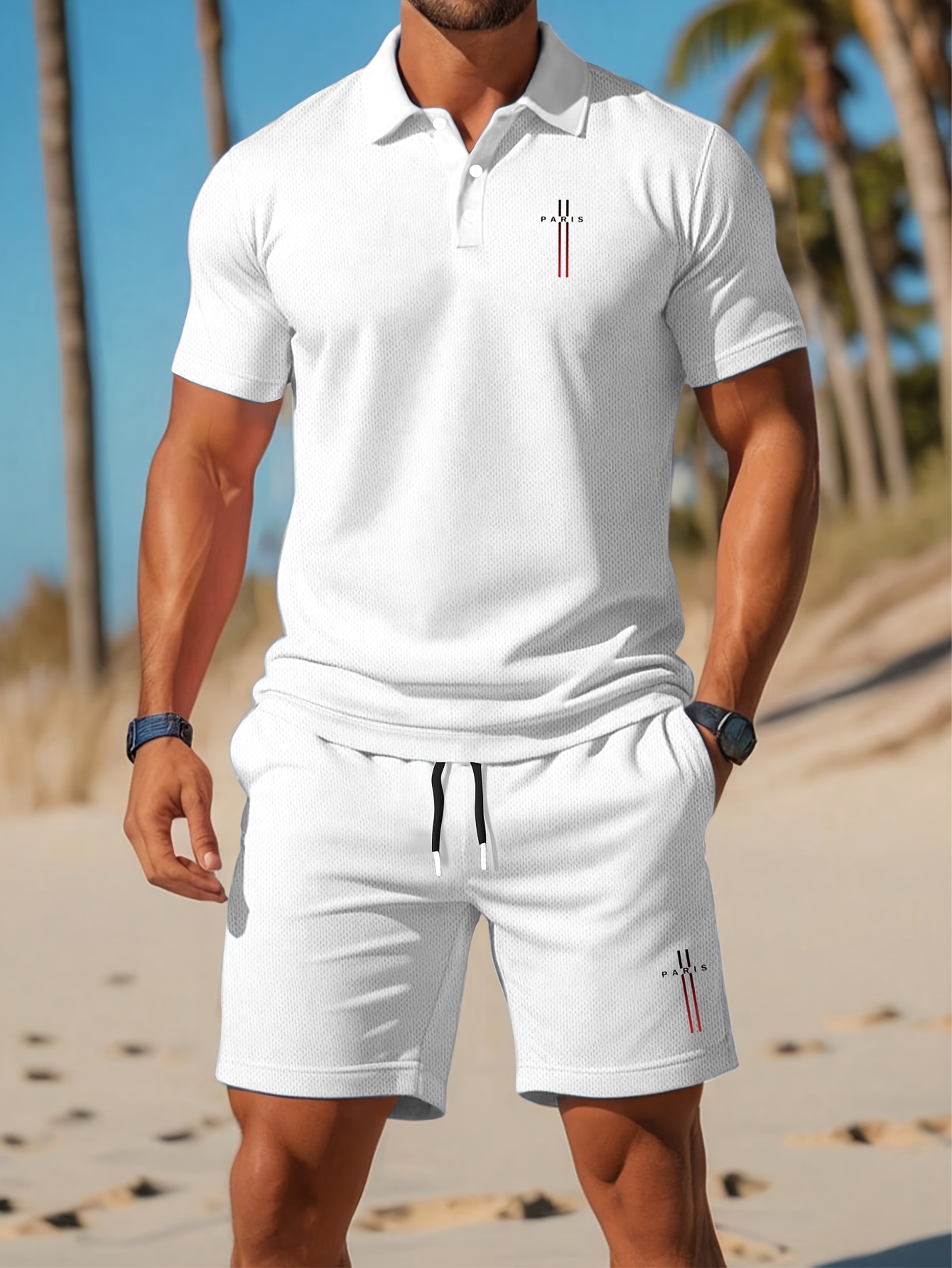 2026 Yaz Erkek Polo Tişört Set - Men'S Fashion Polo Shirt incelemesi ve fiyatı