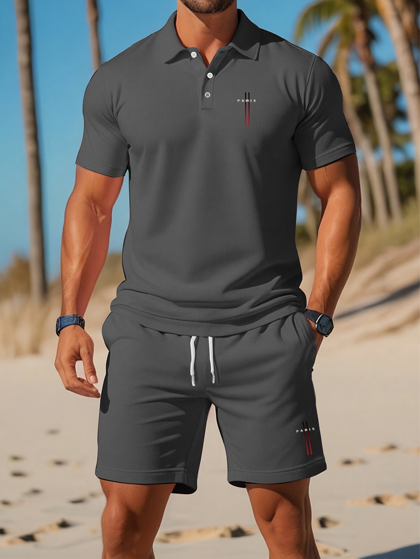 2026 Yaz Erkek Polo Tişört Set - Men'S Fashion Polo Shirt incelemesi ve fiyatı