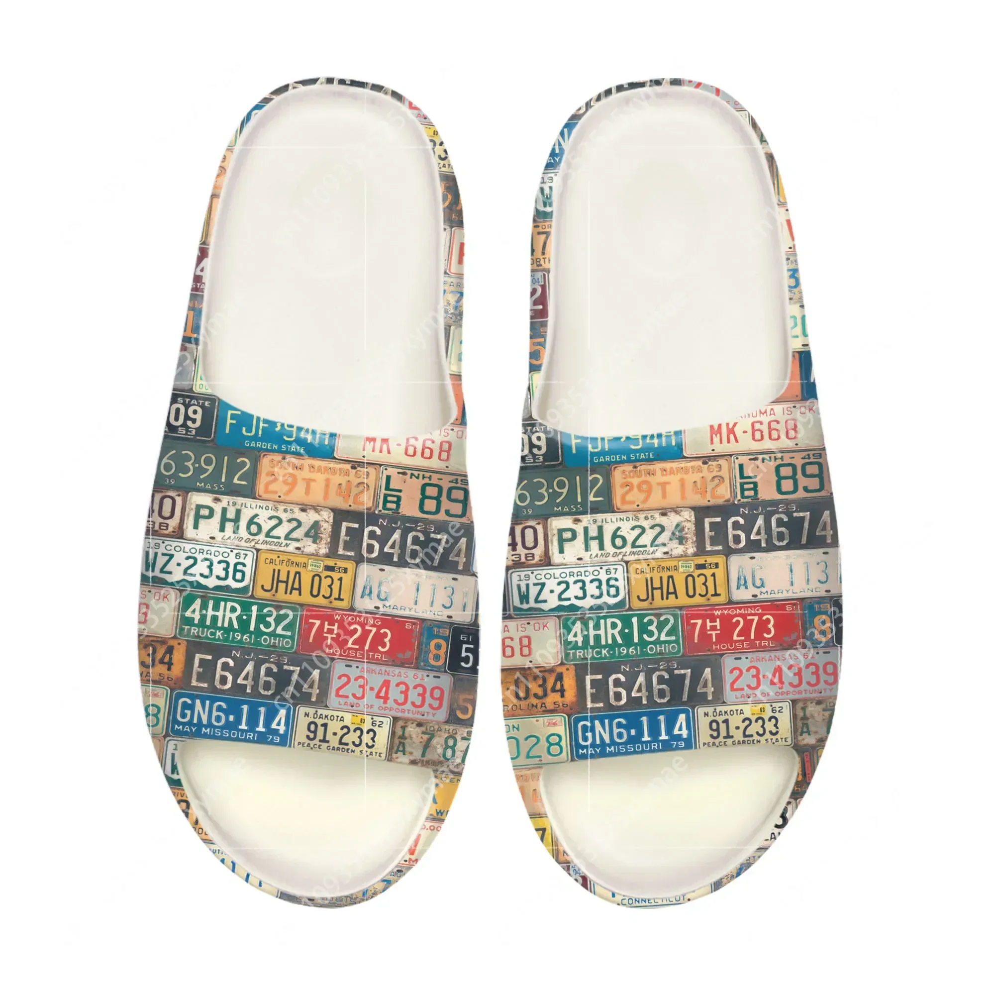 Plakalı Araç Numarası Baskılı  - Mens Fashion Sandals incelemesi ve fiyatı