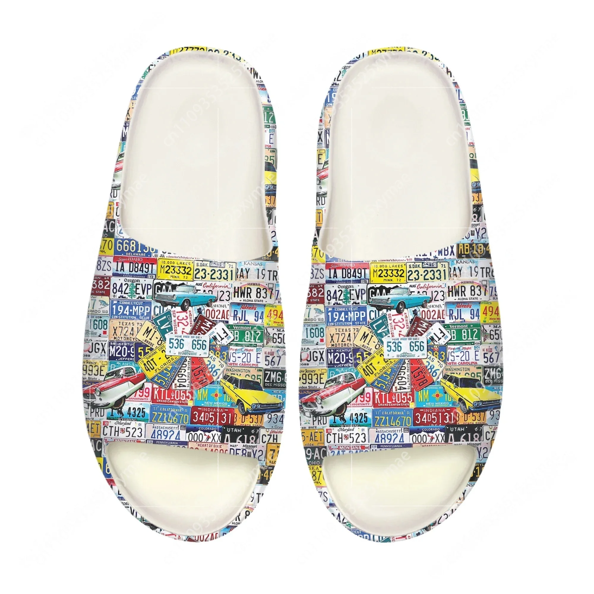 Plakalı Araç Numarası Baskılı  - Mens Fashion Sandals incelemesi ve fiyatı