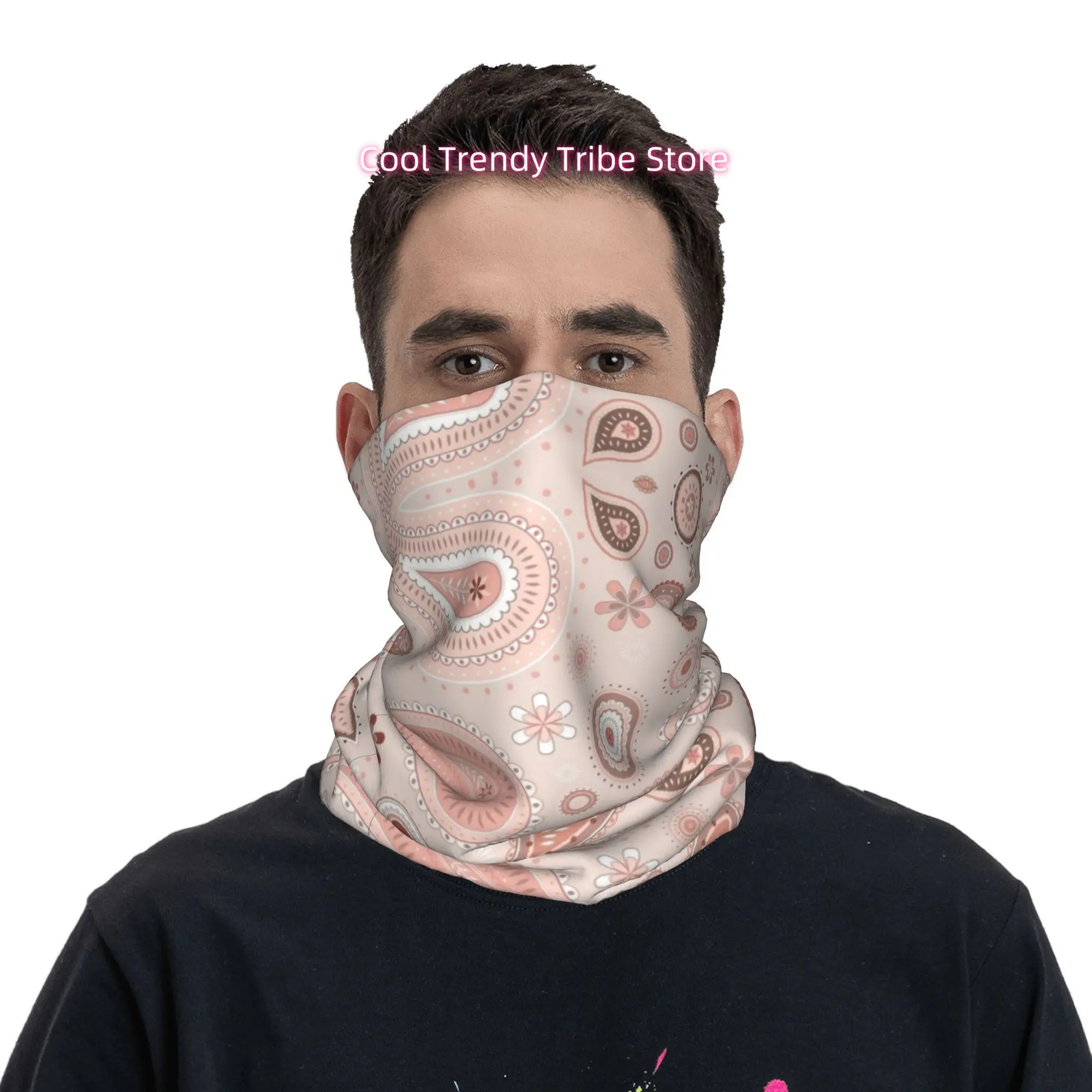 Bej Arka Planlı Pembe Paisley  - Men Fashion Hair Style incelemesi ve fiyatı