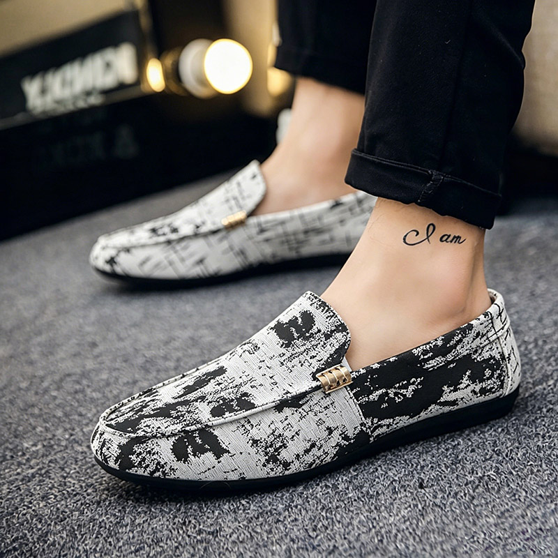 Flats erkek Loafer'lar Kanvas  - Mens Fashion Trainers incelemesi ve fiyatı
