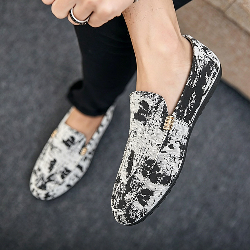 Flats erkek Loafer'lar Kanvas  - Mens Fashion Trainers incelemesi ve fiyatı