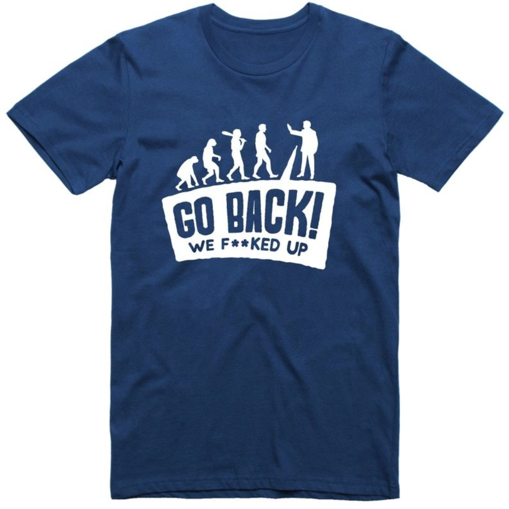 Erkek Komik T Shirt Evrim Geri - Men'S Fashion Evolution incelemesi ve fiyatı