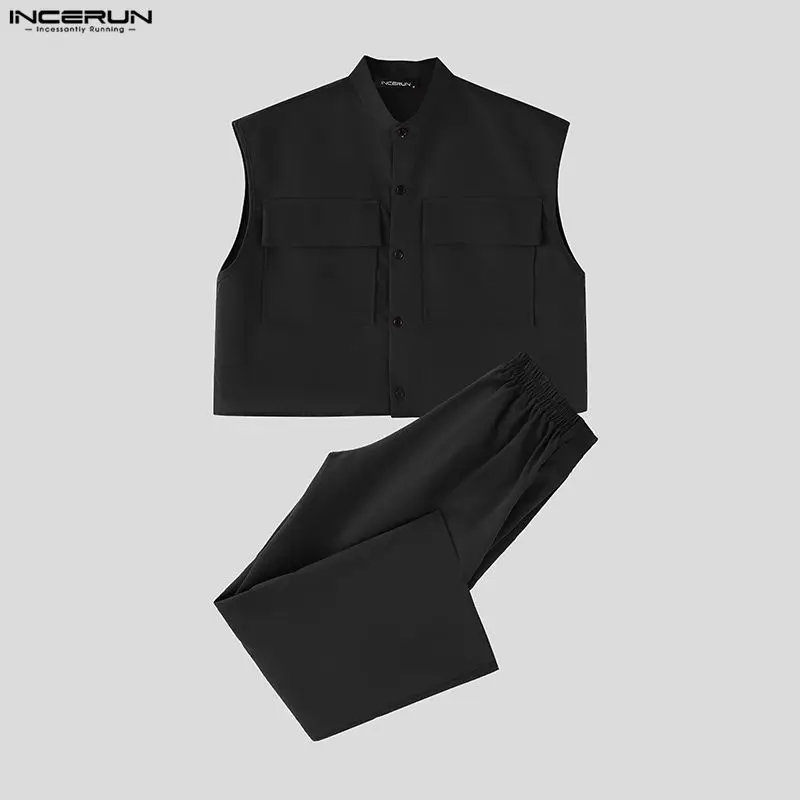 INCERUN Erkek Setleri Katı Kol - Mens Fashion Ideas incelemesi ve fiyatı
