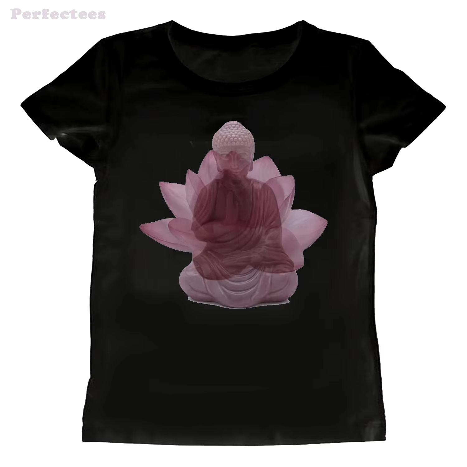 Buda Lotus Baskılı T-shirt Kad - Mens Fashion In The 2000S incelemesi ve fiyatı