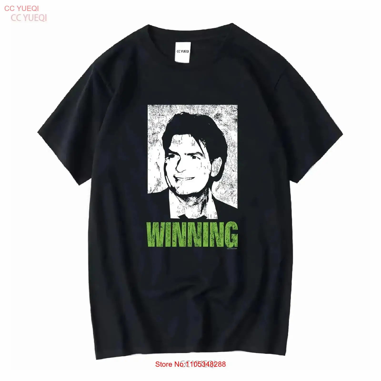 Y2K Charlie Sheen Kazanan Tişö - Mens Fashion In The 2000S incelemesi ve fiyatı