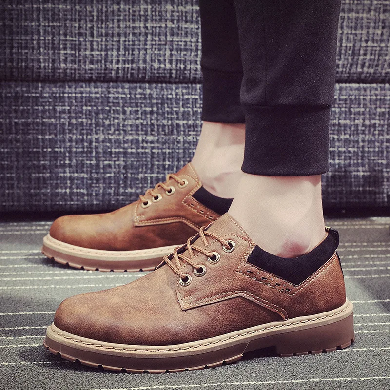 Moda Retro Deri erkek ayakkabı - Mens Fashion Zapatos incelemesi ve fiyatı