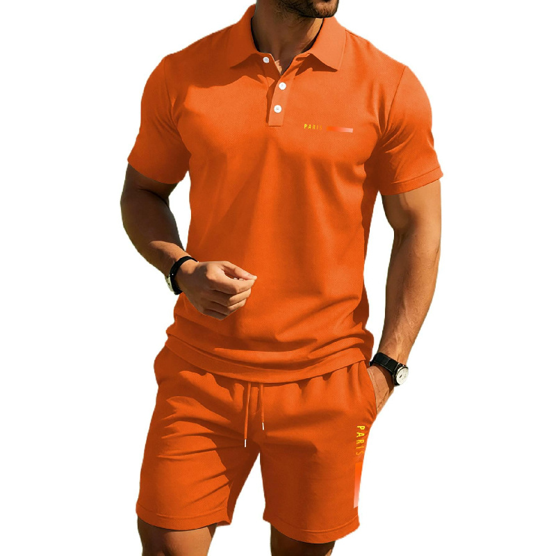PARIS Baskılı erkek üst düzey  - Men'S Fashion Polo Shirt incelemesi ve fiyatı