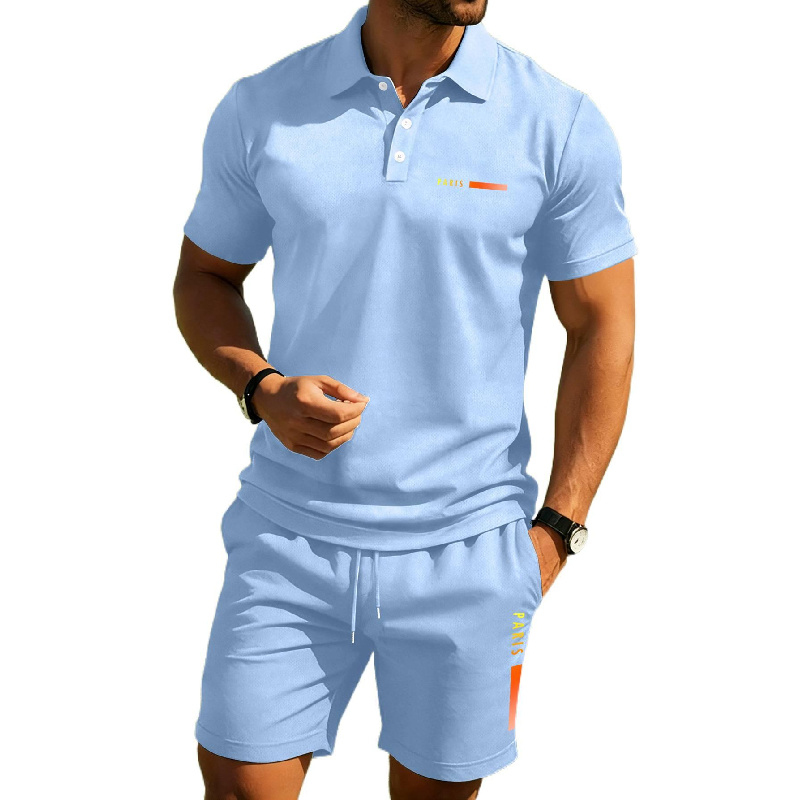 PARIS Baskılı erkek üst düzey  - Men'S Fashion Polo Shirt incelemesi ve fiyatı