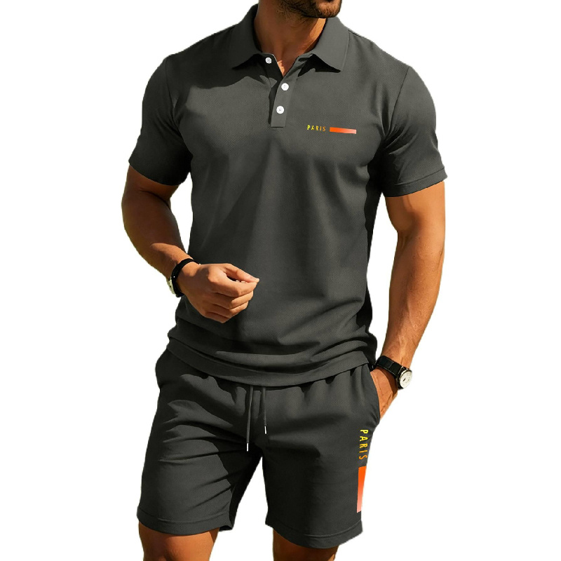 PARIS Baskılı erkek üst düzey  - Men'S Fashion Polo Shirt incelemesi ve fiyatı