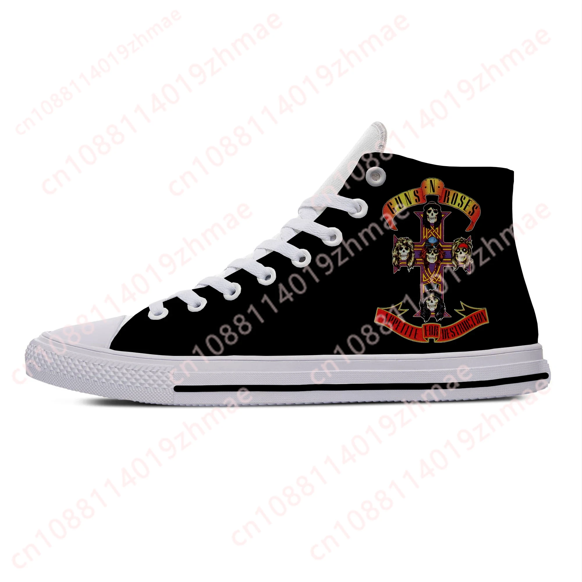 Sıcak 3D Guns N' Roses Heavy M - Mens Fashion Trainers incelemesi ve fiyatı