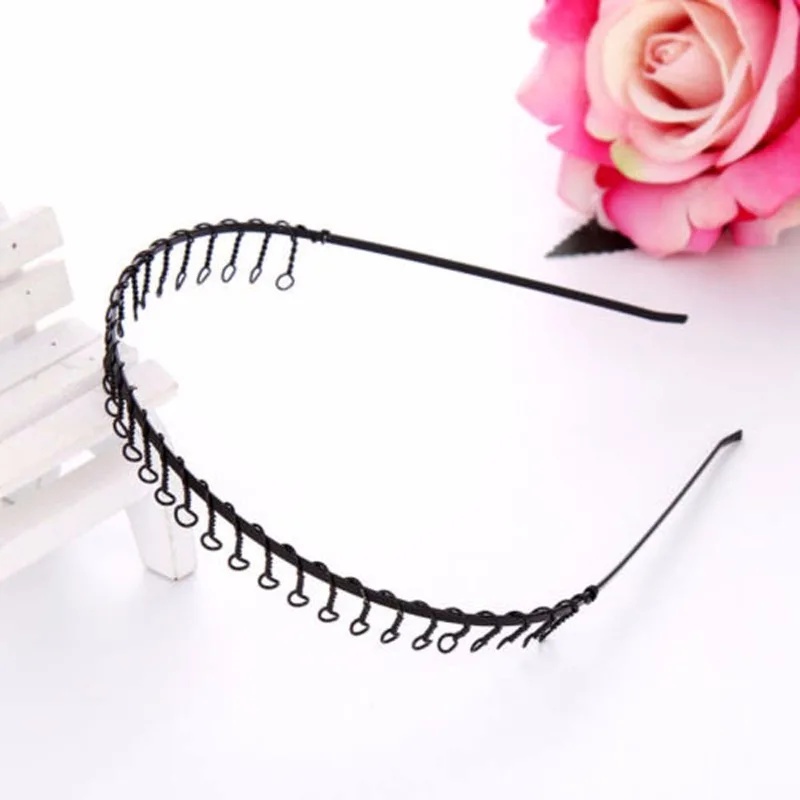 1 adet Siyah Dişli Saç Bandı M - Men Fashion Hair Style incelemesi ve fiyatı