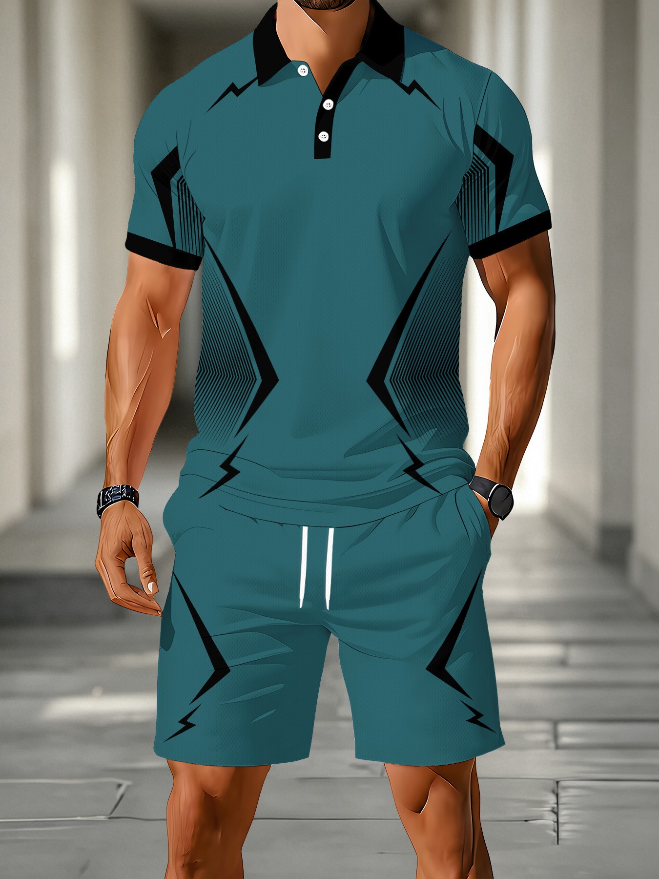 2026 Yaz Amerikan Erkek Polo T - Men'S Fashion Polo Shirt incelemesi ve fiyatı