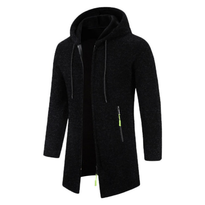 KIDWHXR Erkek Sonbahar Kış Kap - Knitted Cardigan Men incelemesi ve fiyatı
