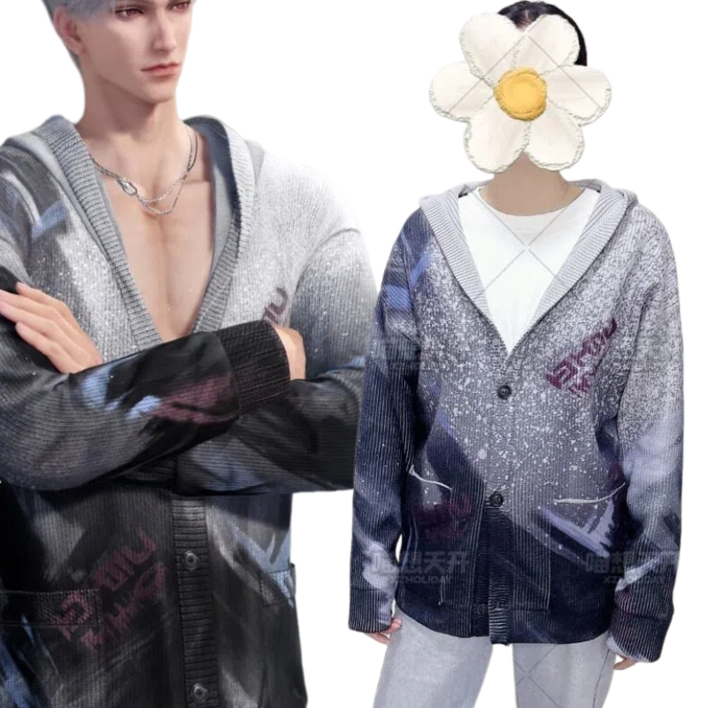 Sylus Kostüm Oyunu Aşk ve Deep - Knitted Cardigan Men incelemesi ve fiyatı