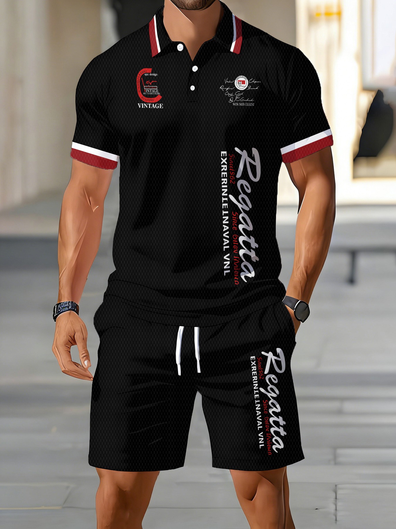 2026 Yaz Amerikan Erkek Polo T - Men'S Fashion Polo Shirt incelemesi ve fiyatı