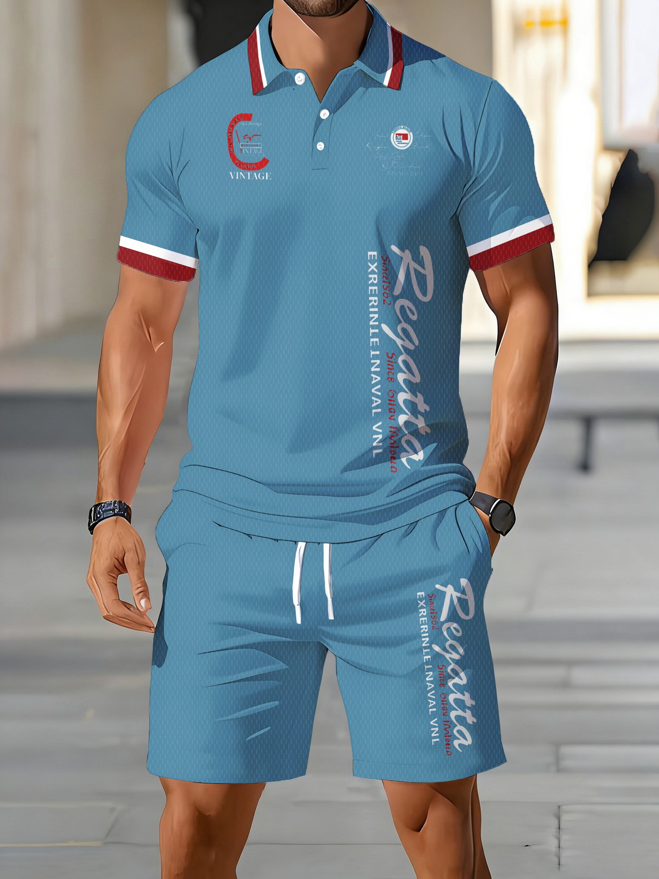 2026 Yaz Amerikan Erkek Polo T - Men'S Fashion Polo Shirt incelemesi ve fiyatı
