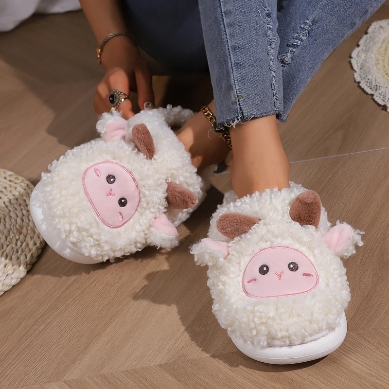 Kış güzel küçük koyun terlik k - Mens Fashion Sandals incelemesi ve fiyatı