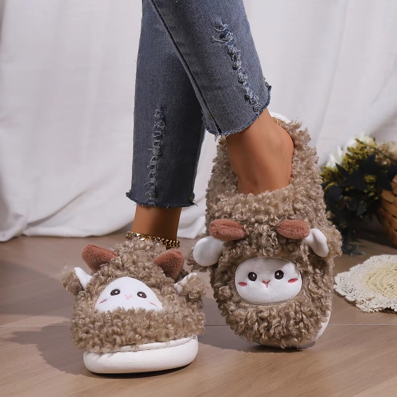 Kış güzel küçük koyun terlik k - Mens Fashion Sandals incelemesi ve fiyatı