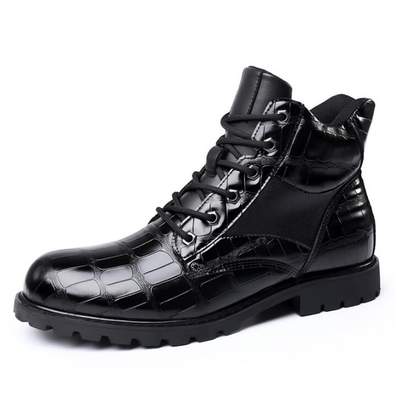 Marka Erkek Botları Izgara Des - Mens Fashion Zapatos incelemesi ve fiyatı