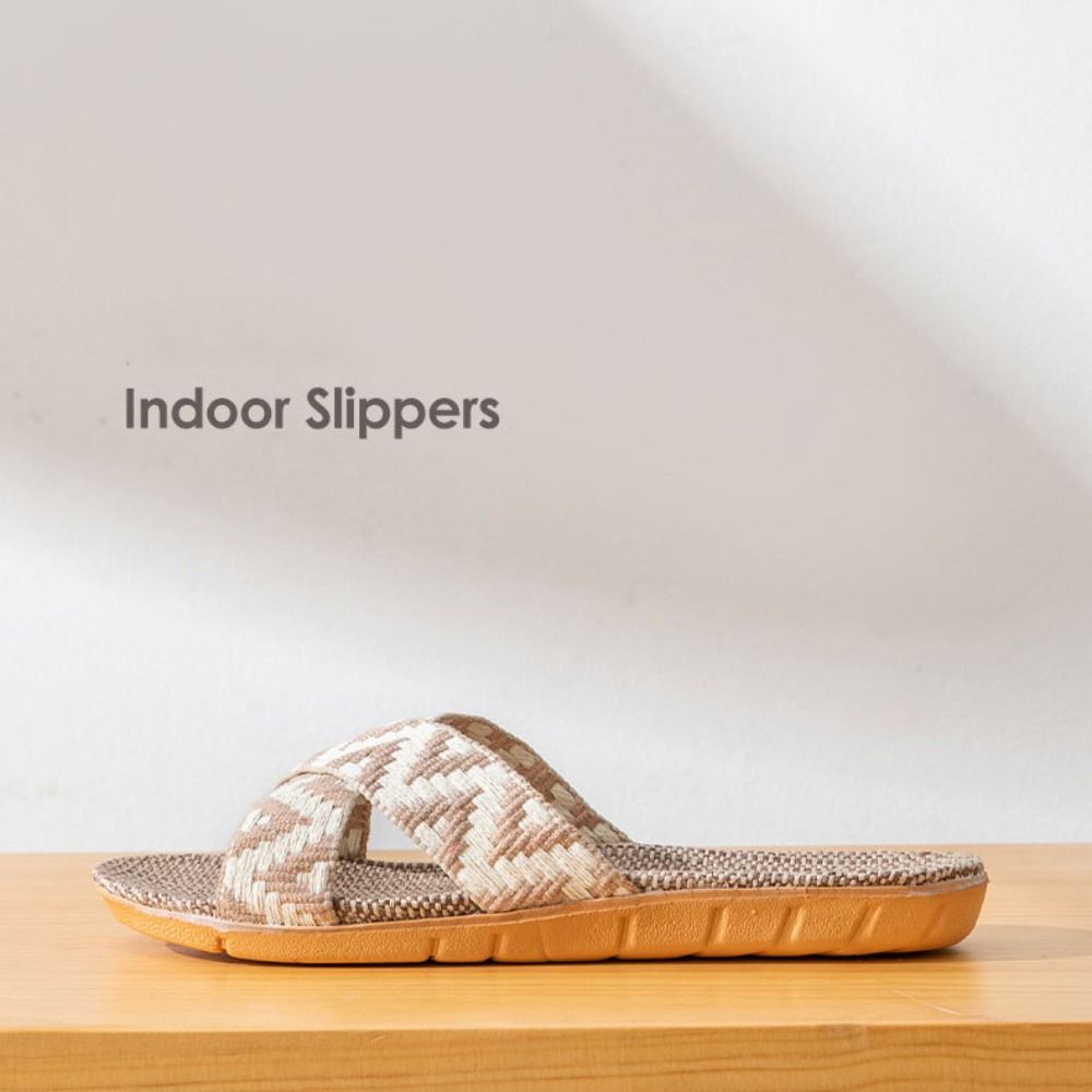 Etnik Tarz Keten Çapraz Terlik - Mens Fashion Sandals incelemesi ve fiyatı